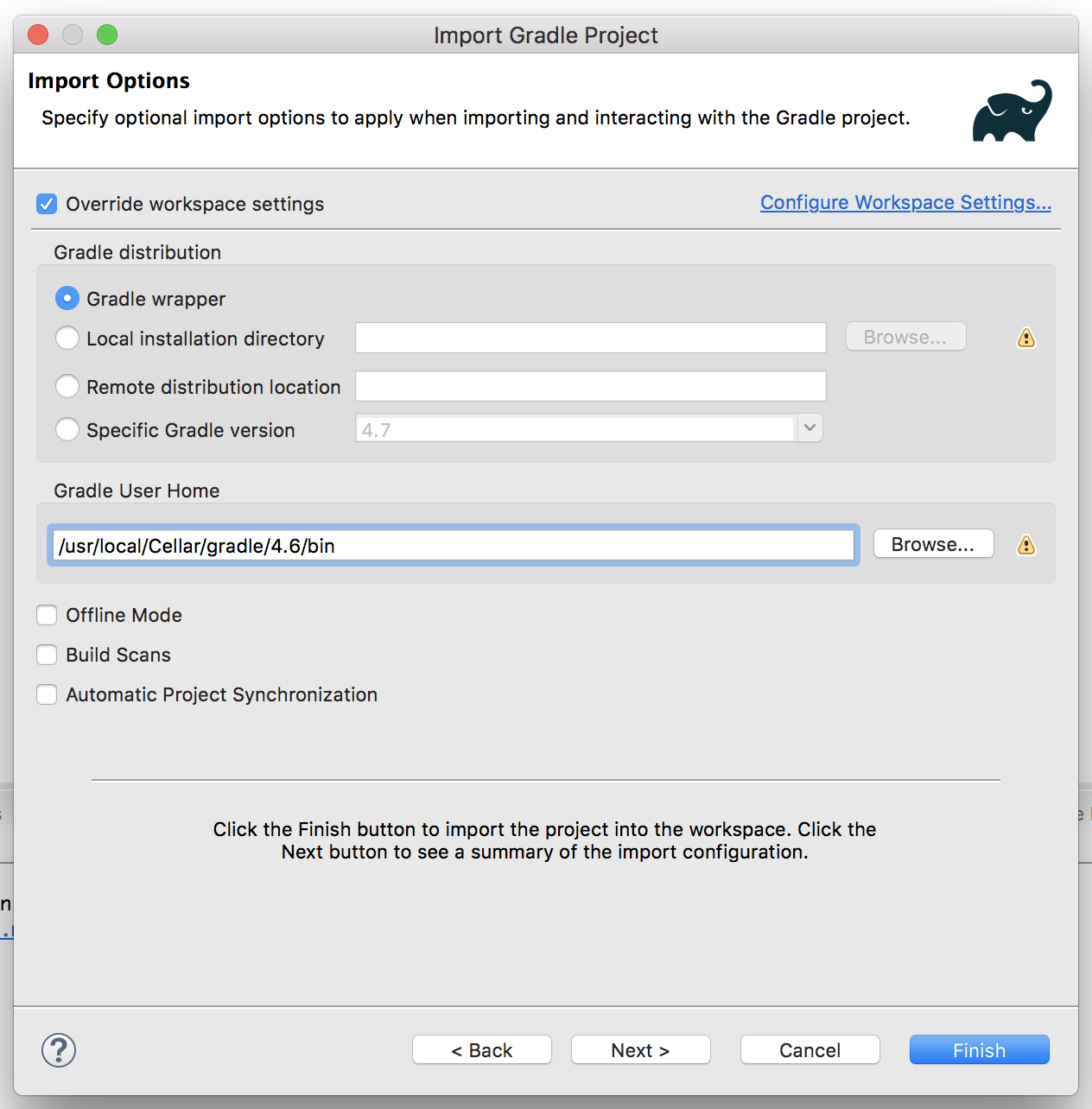 How to Setup Eclipse to Run Spark Programs Using Gradle as Build Tool